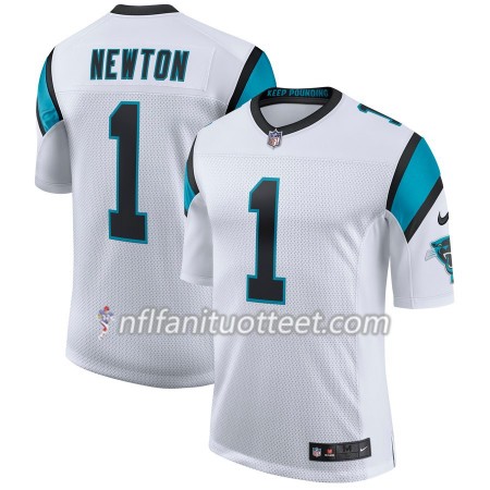 Miesten Carolina Panthers NFL Pelipaita Cam Newton 1 Nike Valkoinen